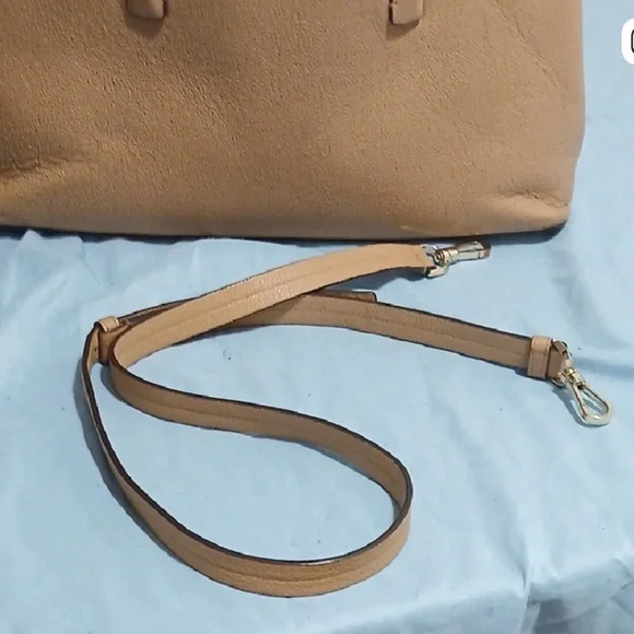 Kate Spade Tan Leather Tote Bag - Picture 5 of 12